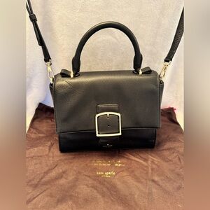 Kate Spade New York Healy Lane Heddy Black Purse in black leather